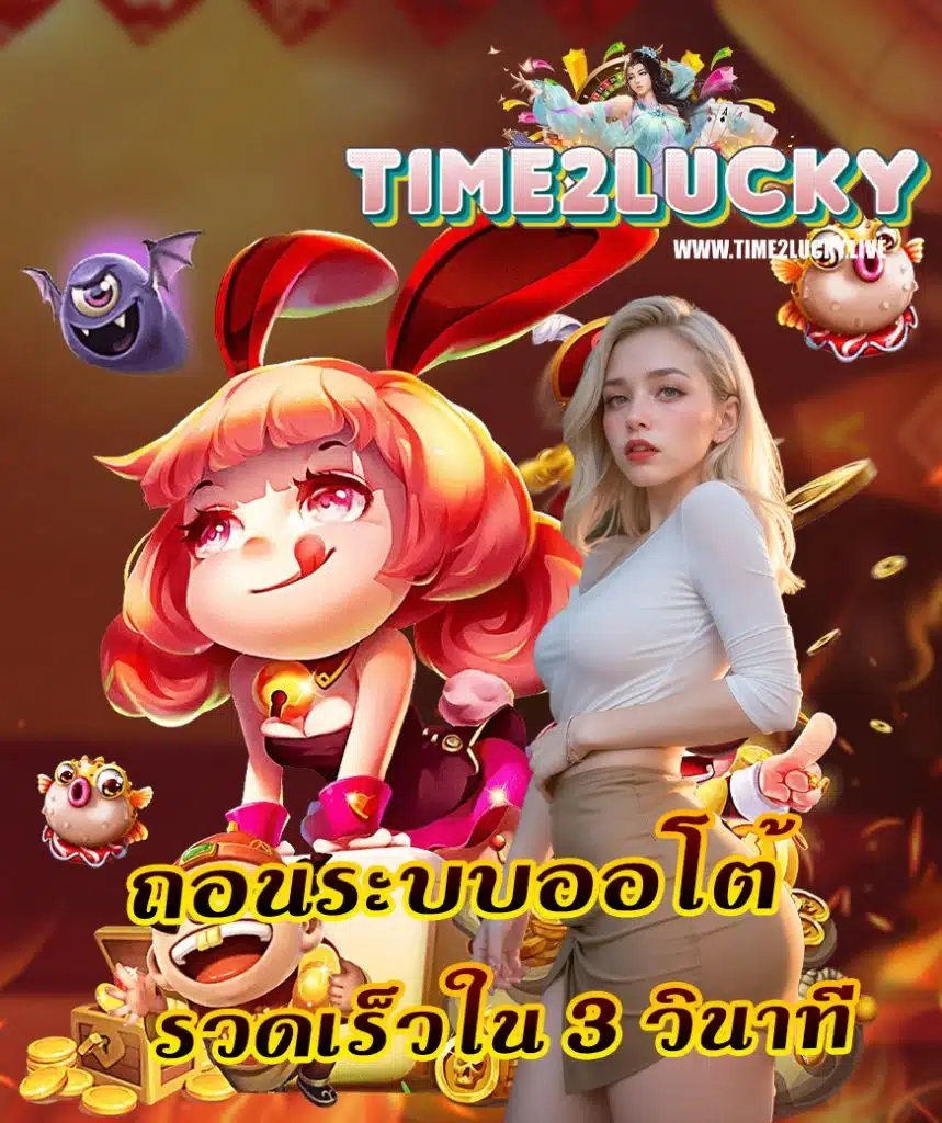 time2lucky ฝาก ถอนไม่มีขั้นต่ำ